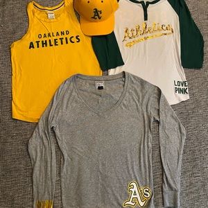 Oakland A’s VS Pink bundle